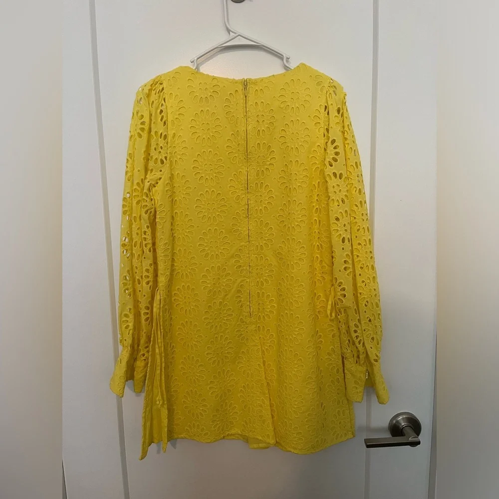 Lilly Pulitzer Yellow Eyelet Dress - Picture 4 of 5